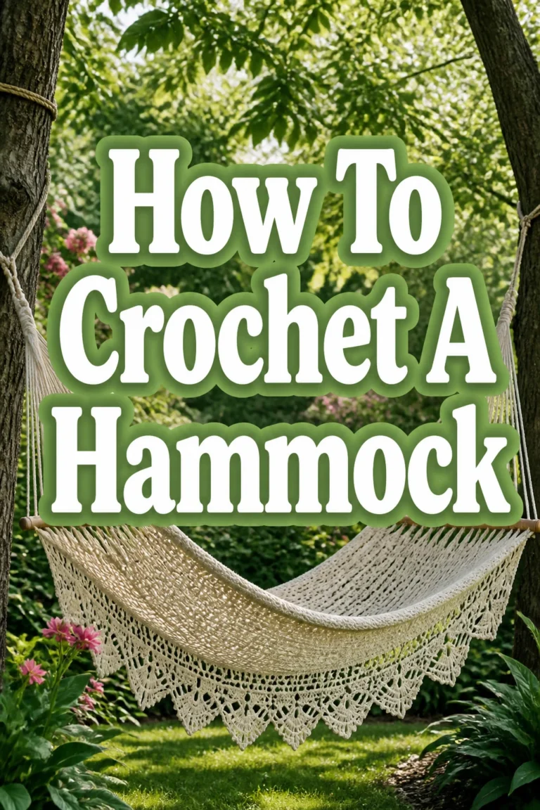 How To Crochet A Hammock