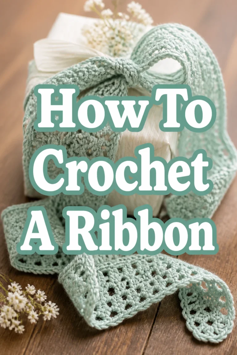 How To Crochet A Ribbon
