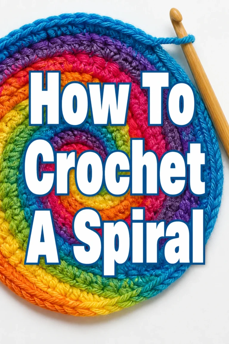 How To Crochet A Spiral