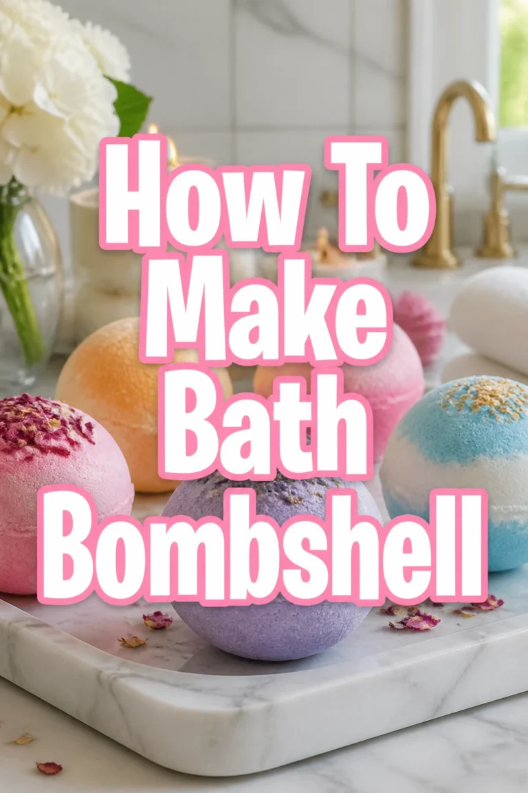 How To Make Bath Bombshell