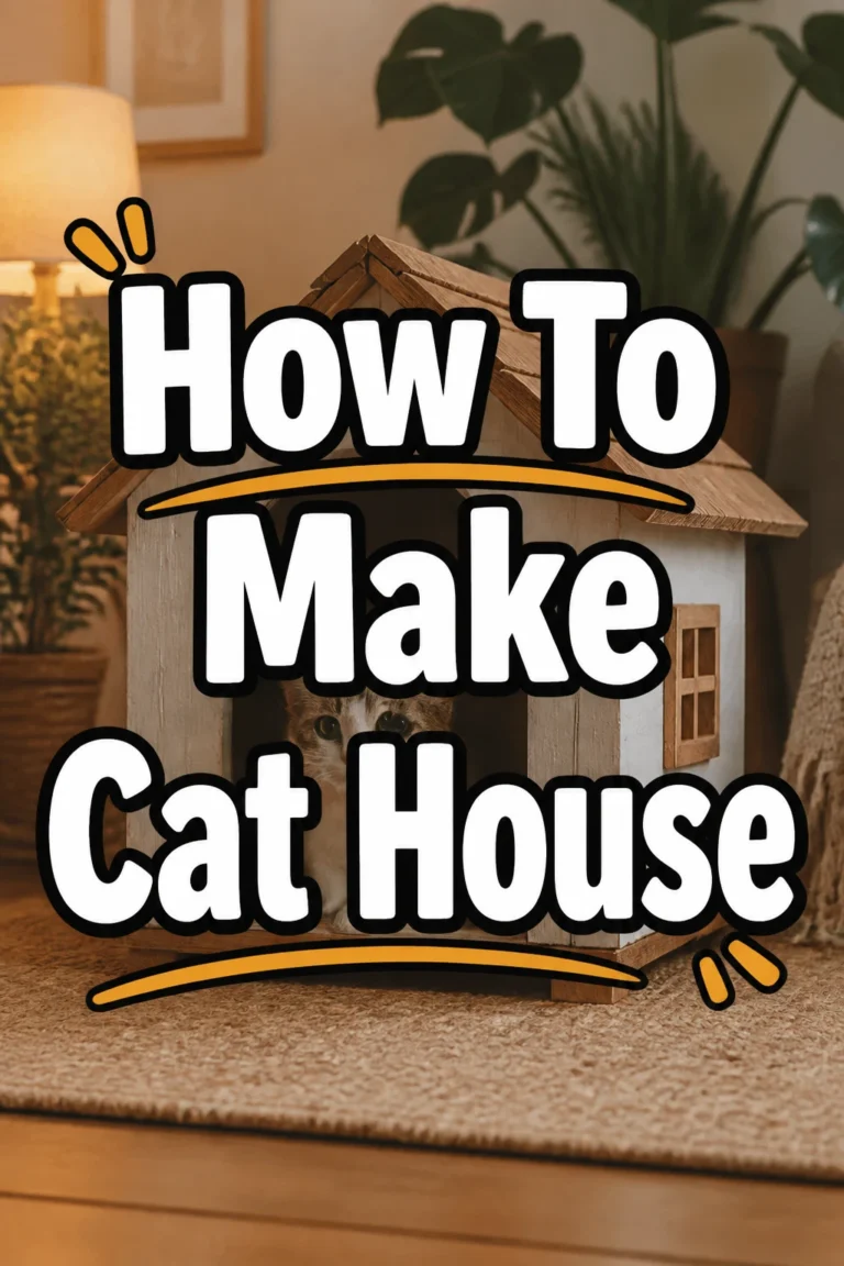 How To Make Cat House
