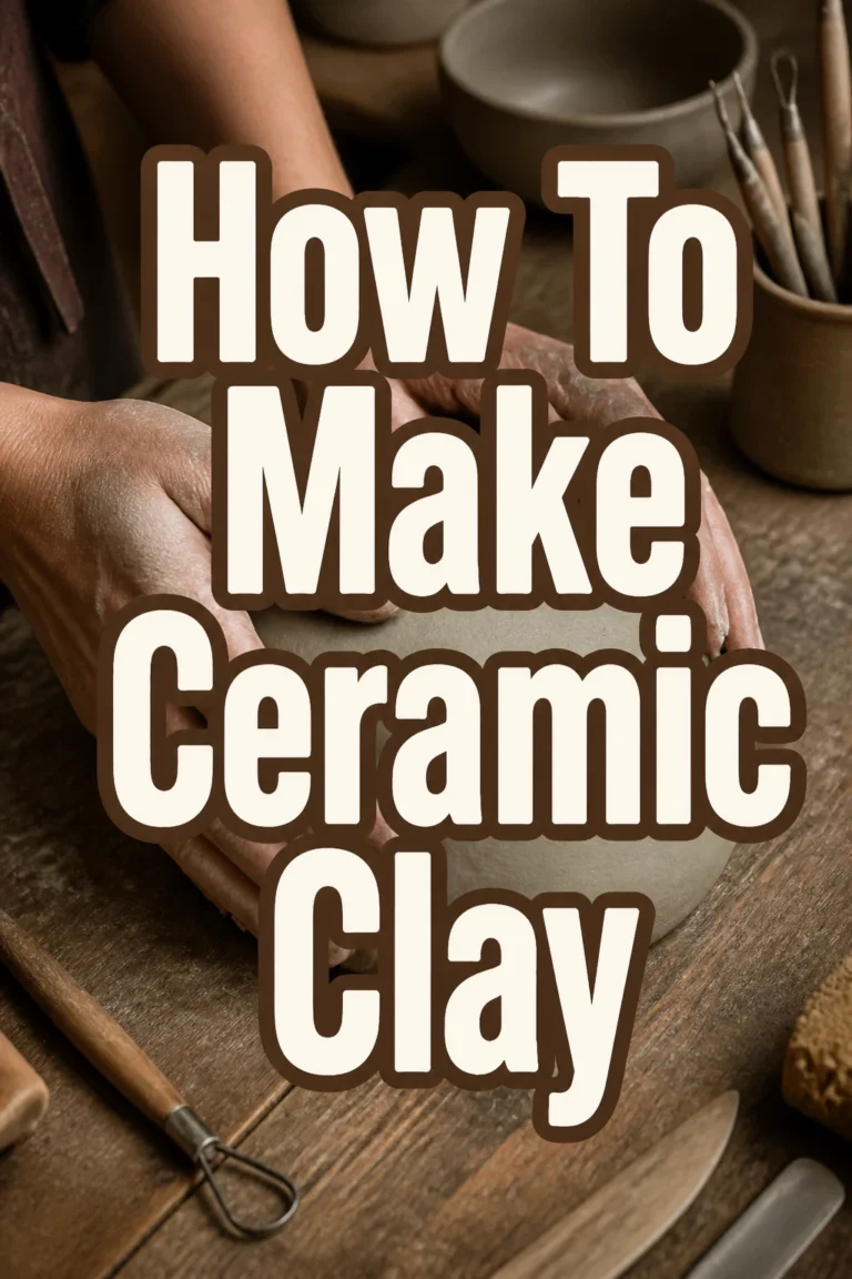How To Make Ceramic Clay