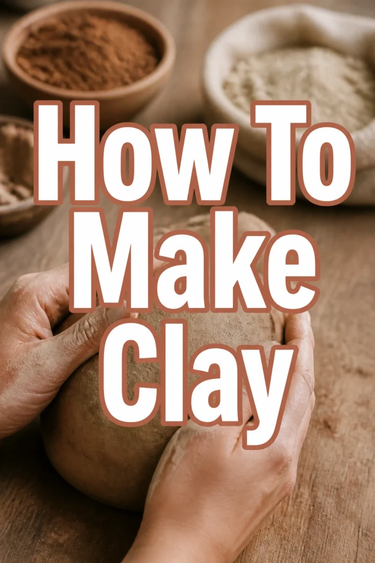 How To Make Clay