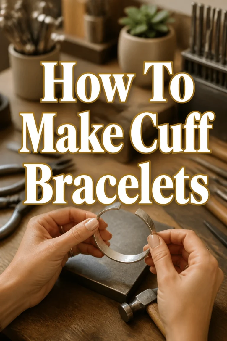 How To Make Cuff Bracelets