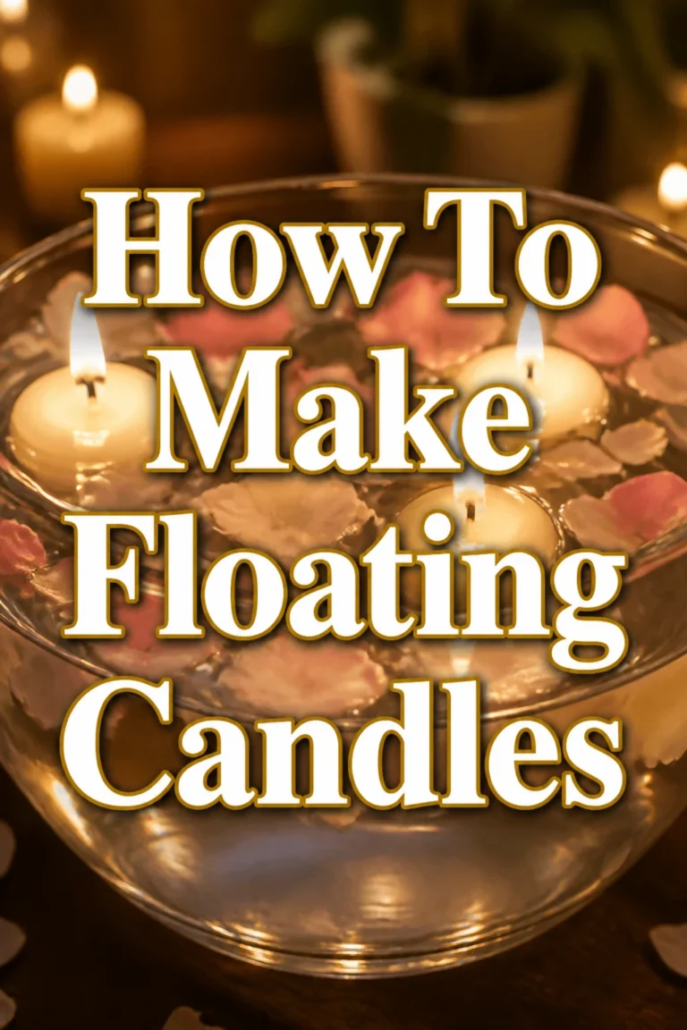 How To Make Floating Candles