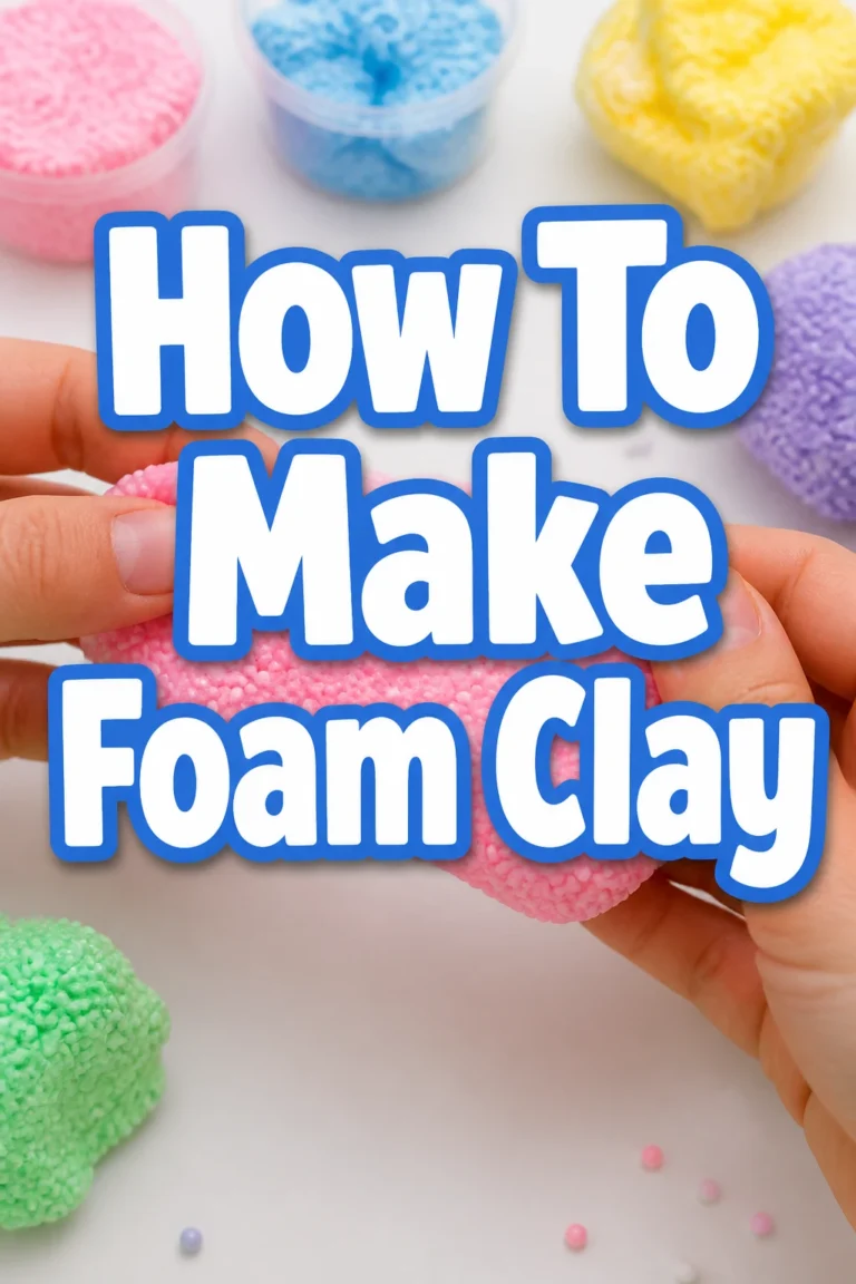 How To Make Foam Clay