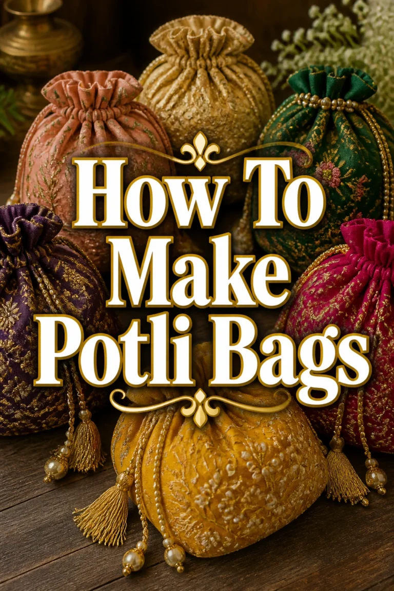 How To Make Potli Bags