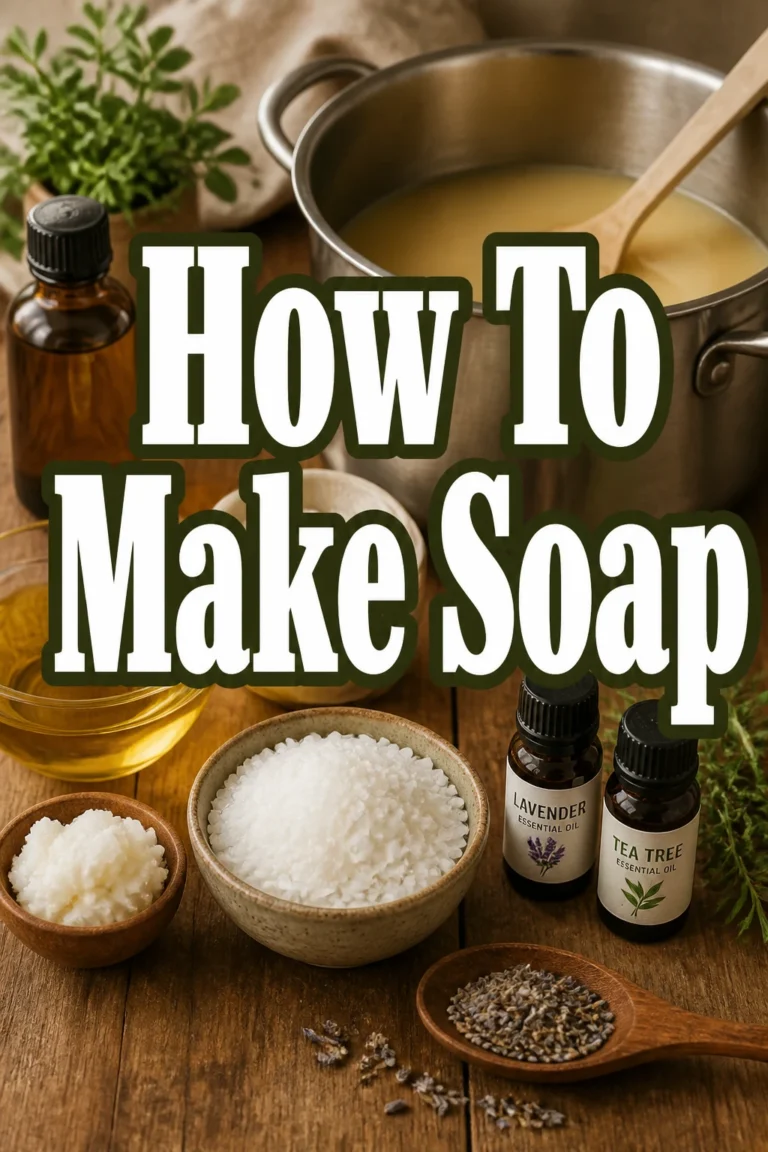 How To Make Soap