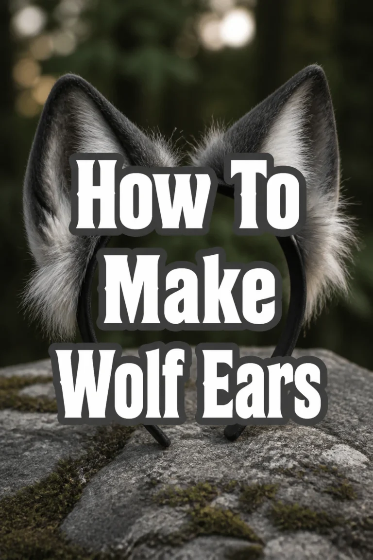 How To Make Wolf Ears