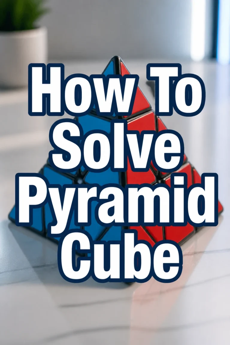 How To Solve Pyramid Cube