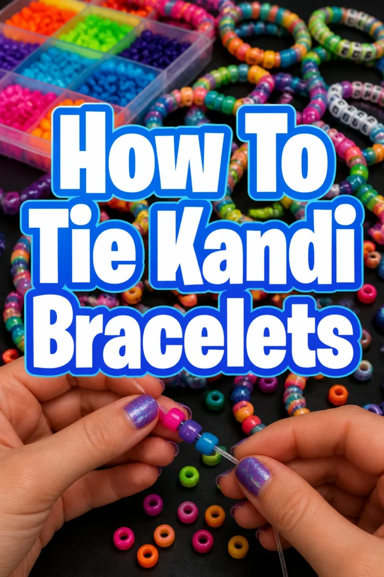 How To Tie Kandi Bracelets