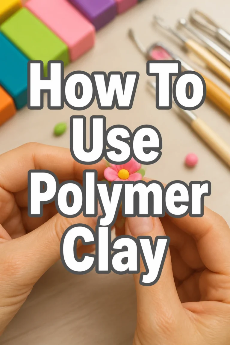 How To Use Polymer Clay